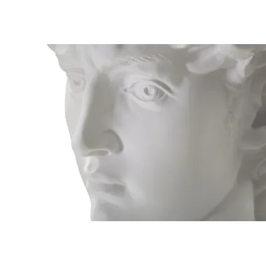 SCULTURA GŁOWA STARA BIAŁA 44X35,5X60 cm